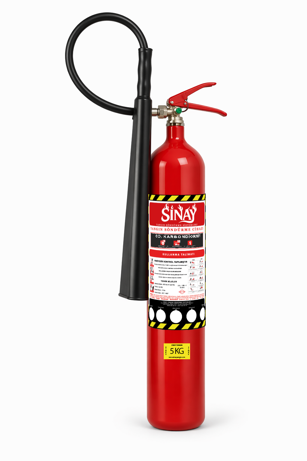CO₂ (Karbondioksitli) Yangın Söndürme Cihazı Nedir? Nerelerde Kullanılır?